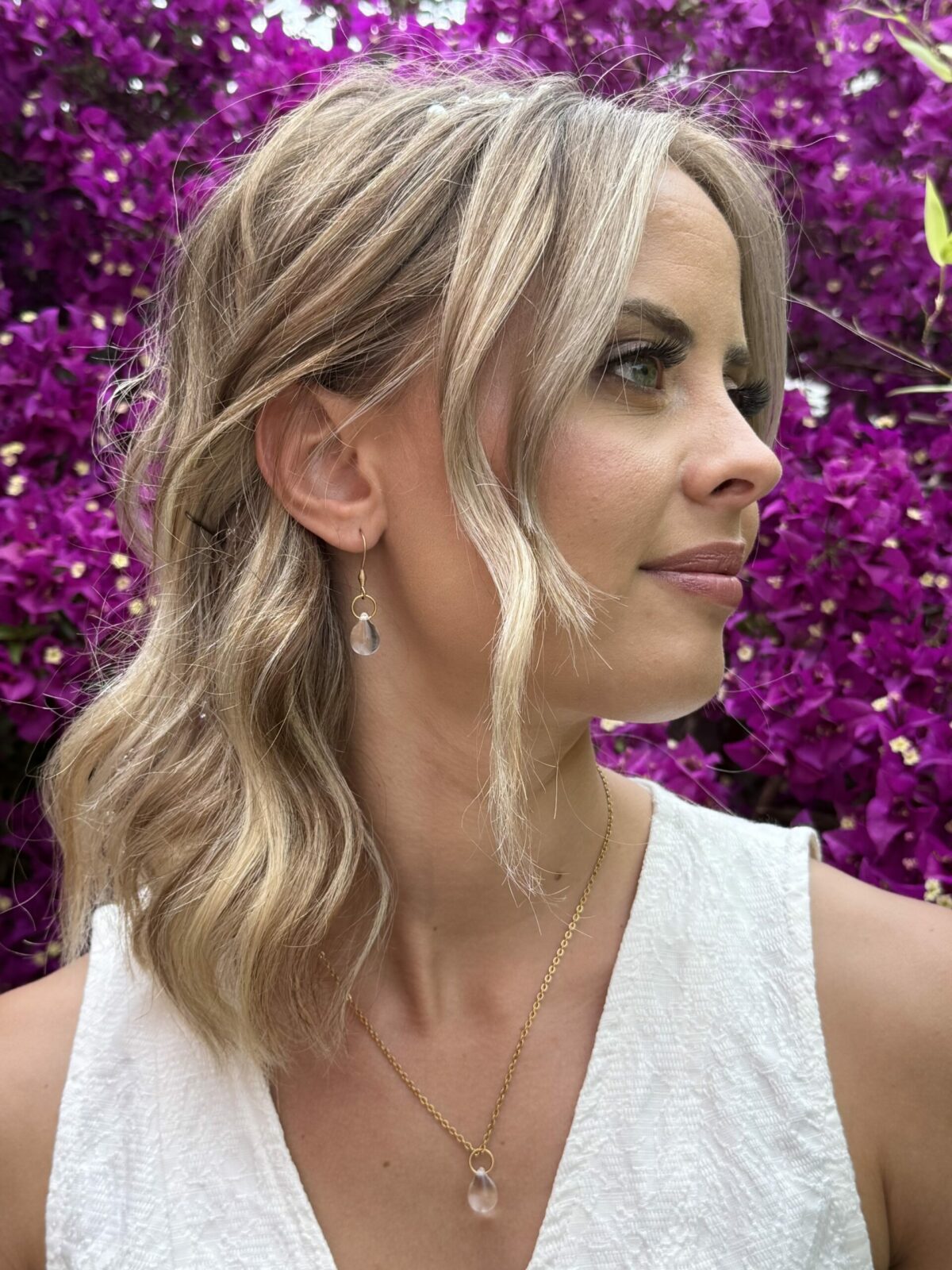 COLLIER VERA AVEC CHAINE DE DOS – Image 3