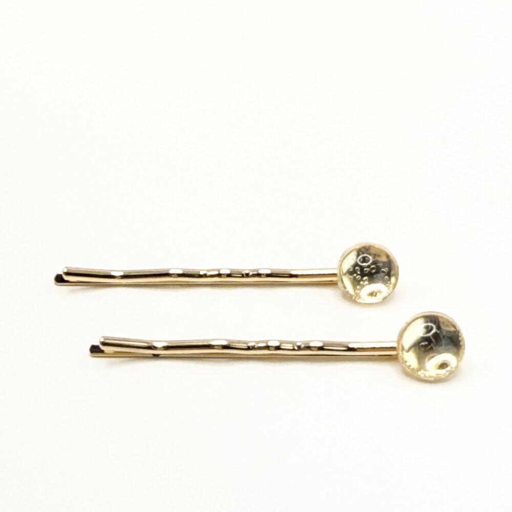 BARRETTES LUNA doré