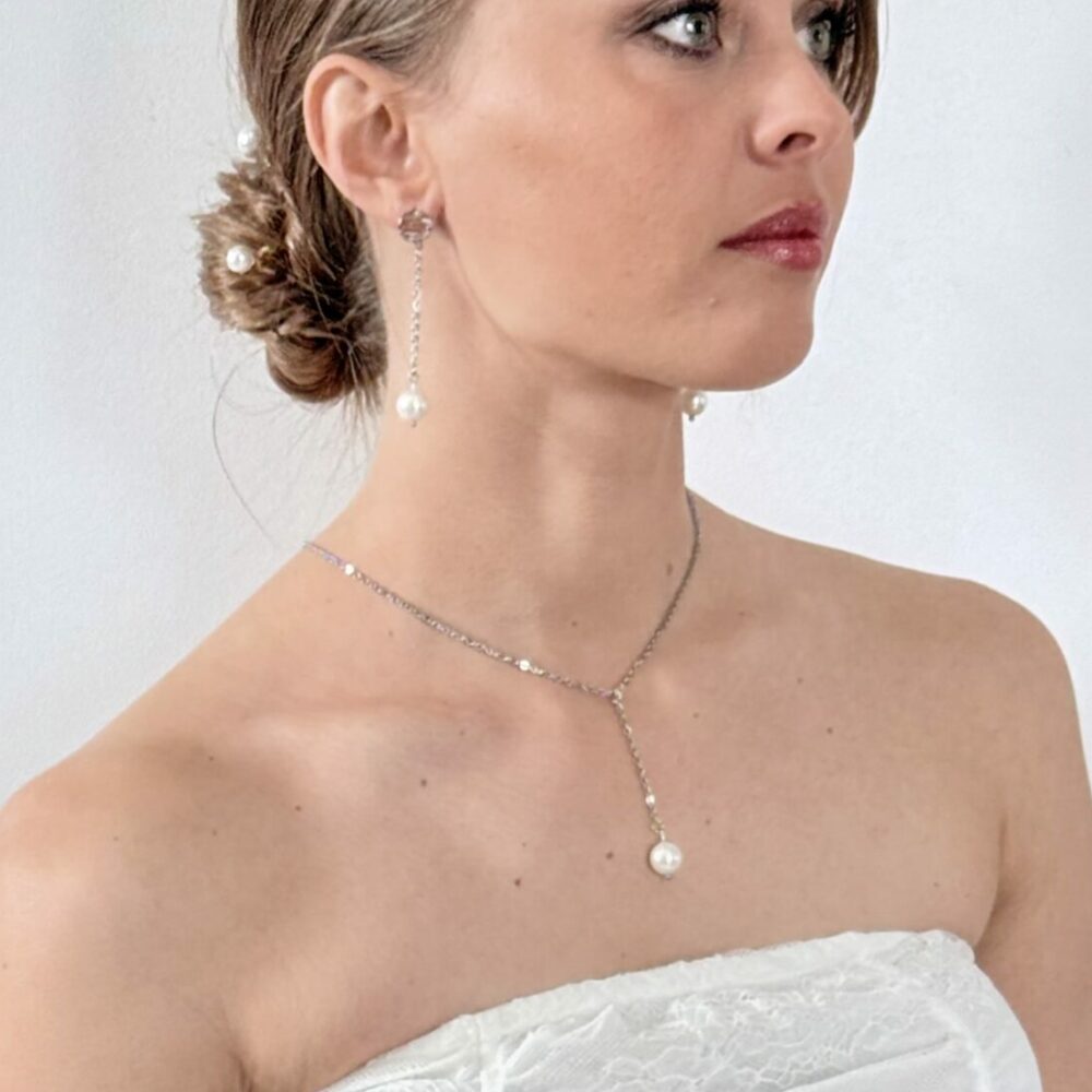 COLLIER CELESTE ARGENTÉ