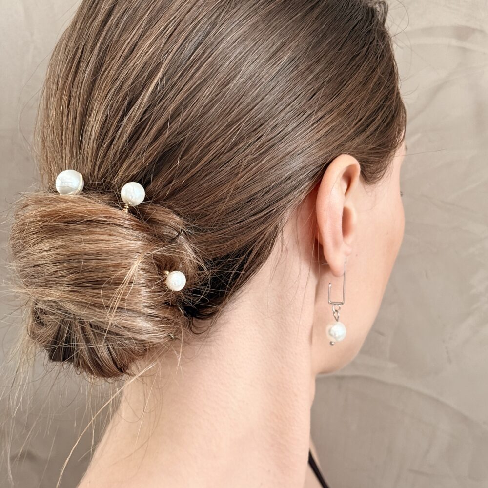 PICS À CHEVEUX PERLÉA DORÉ