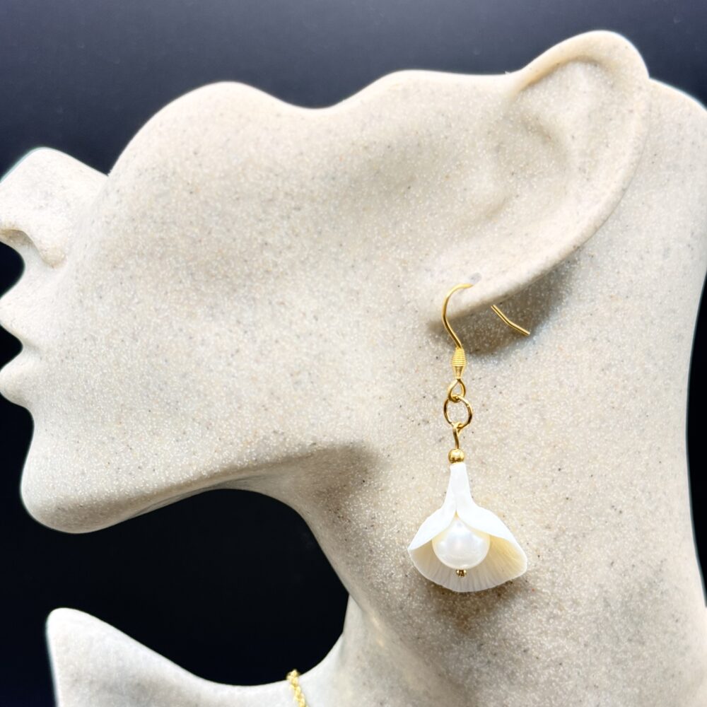 BOUCLES FLEUR D'ÉCUME